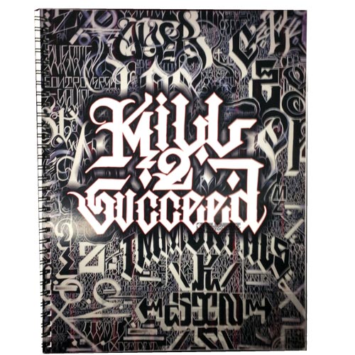 Kill 2 Succeed Tattoo Lettering Book