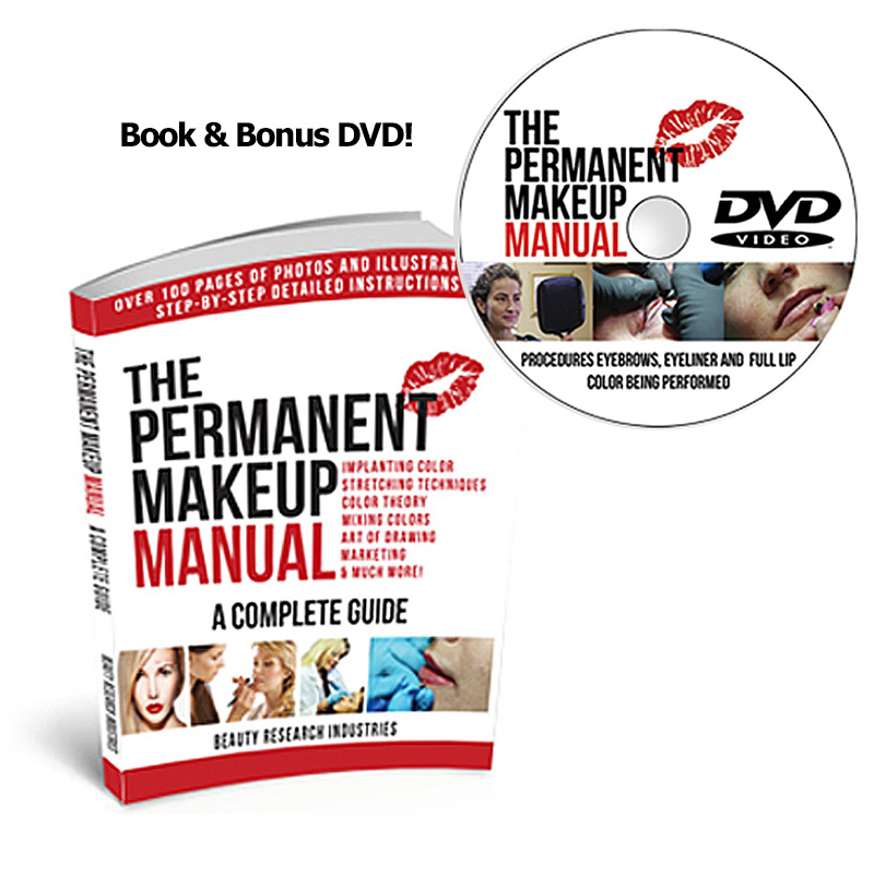 The Permanent Makeup Manual with DVD version included