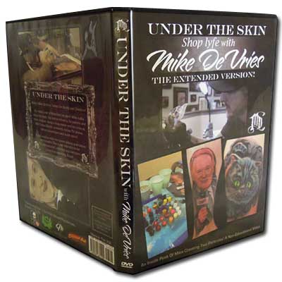 Tattoo DVD "Under The Skin" by Mike Devries