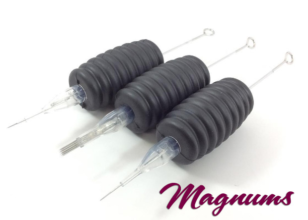 Magnum Tattoo Needle with Disposable Tube & 5/8" Grip