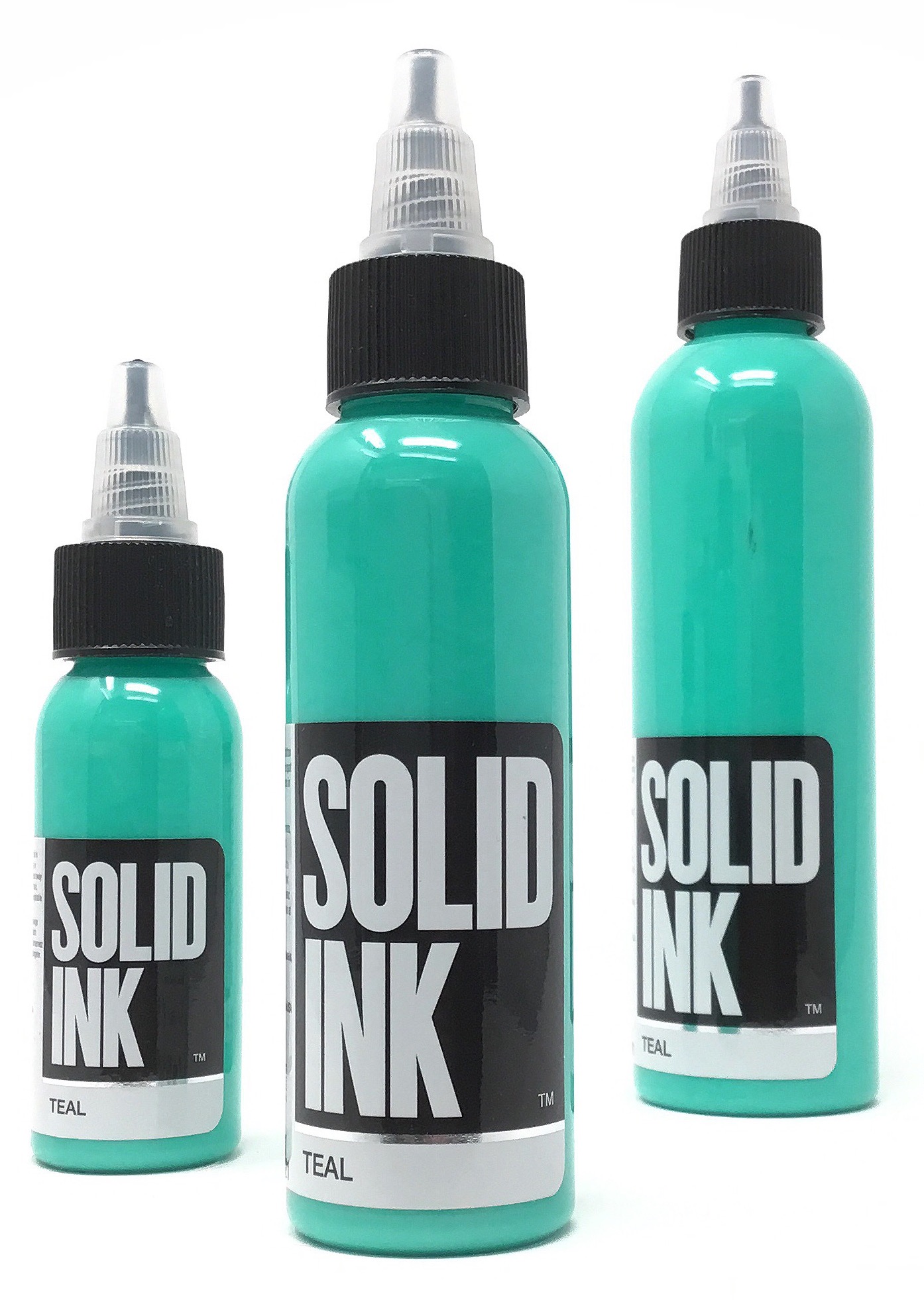 Solid Tattoo Ink Teal