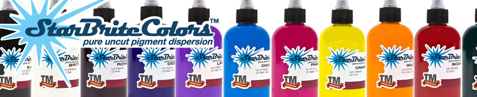 StarBrite Tattoo Ink at Joker Tattoo Supply!  Get Your StarBrite Ink Delivered Fast & Accurate!